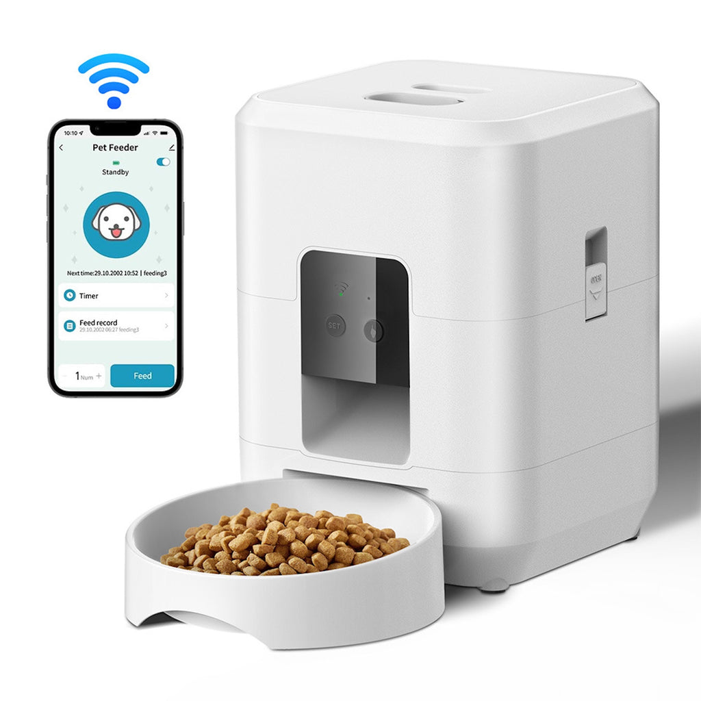 Smart Pet Feeder with HD Camera - 2L - WiFi &amp; App Control