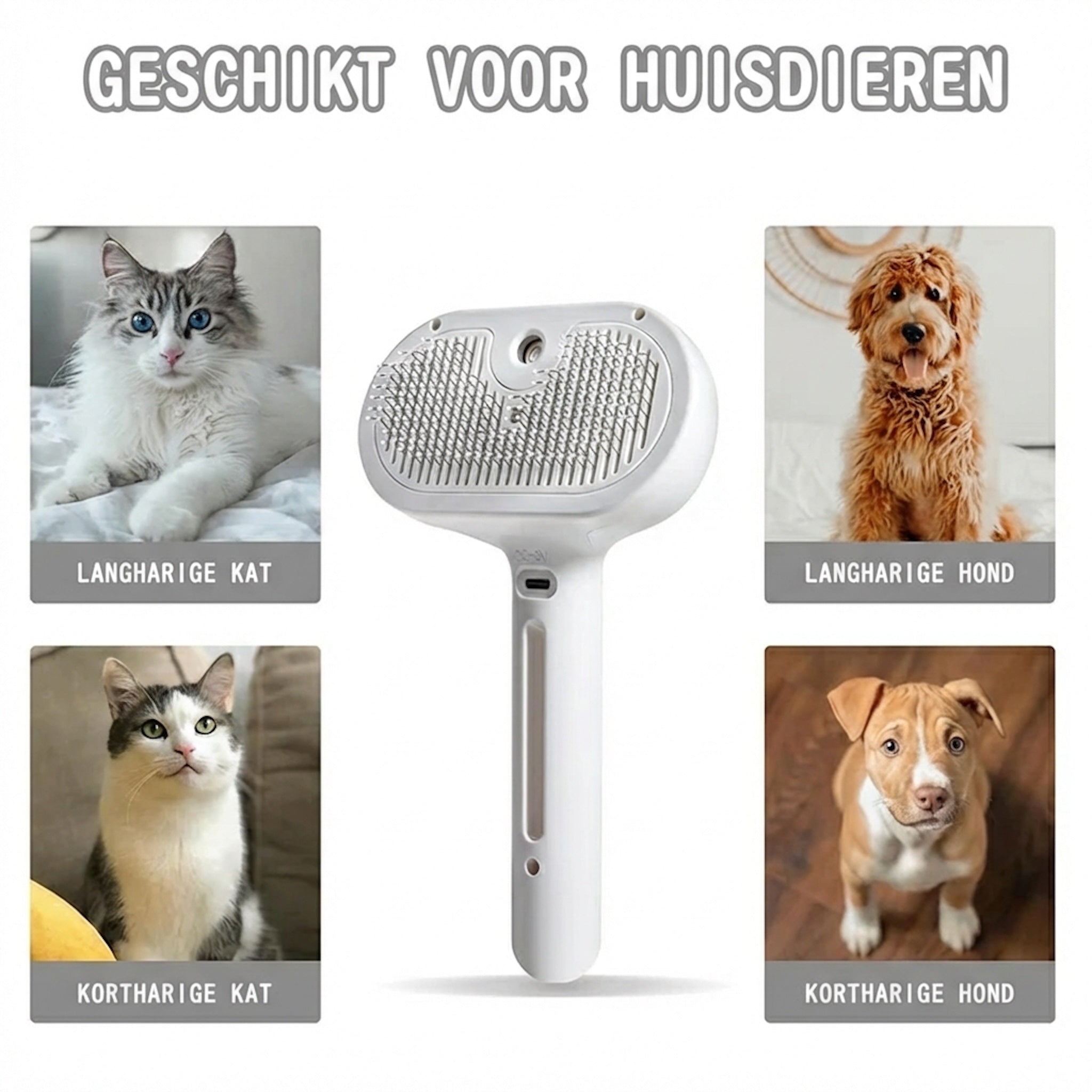 Coat Care 3-in-1 Steam Brush