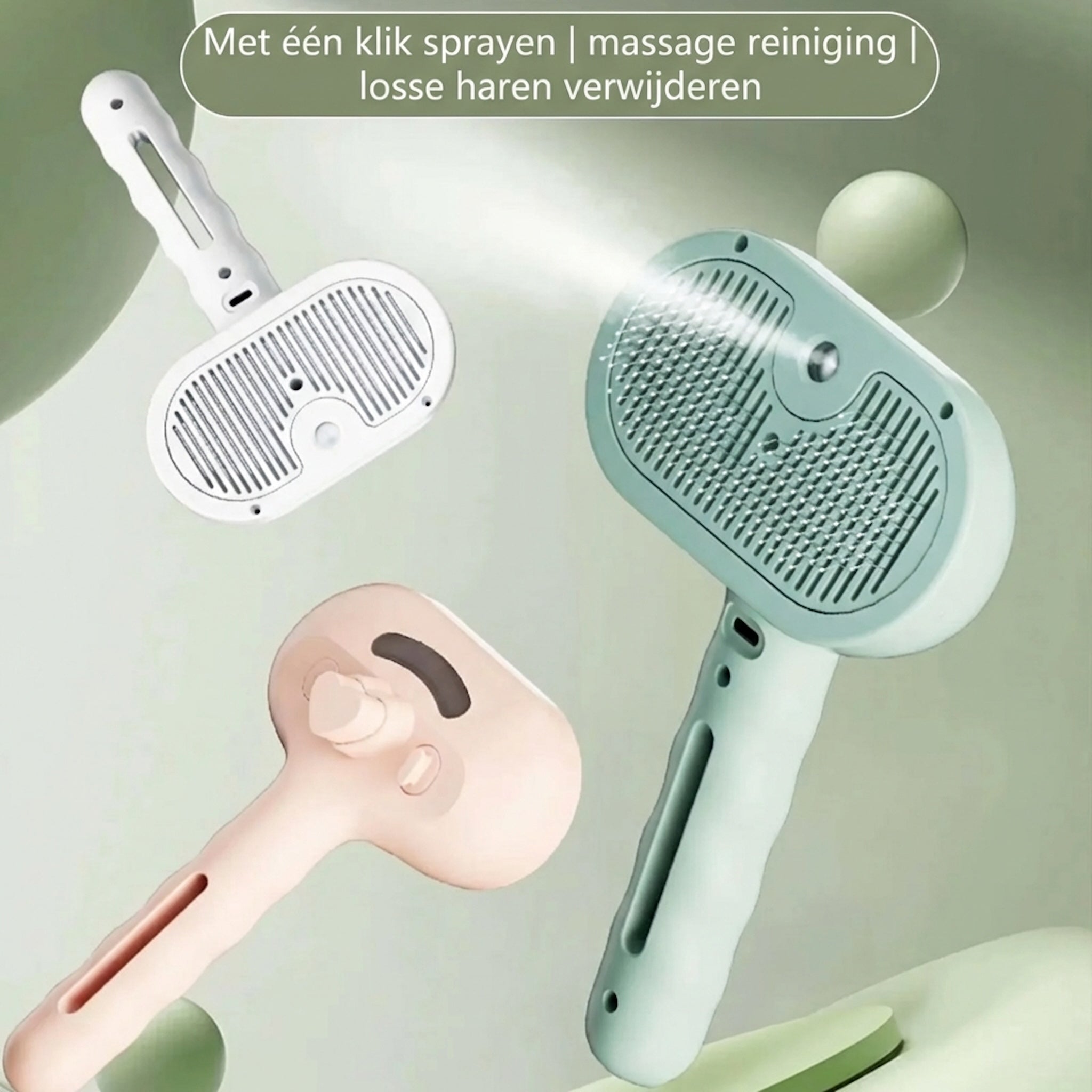 Coat Care 3-in-1 Steam Brush