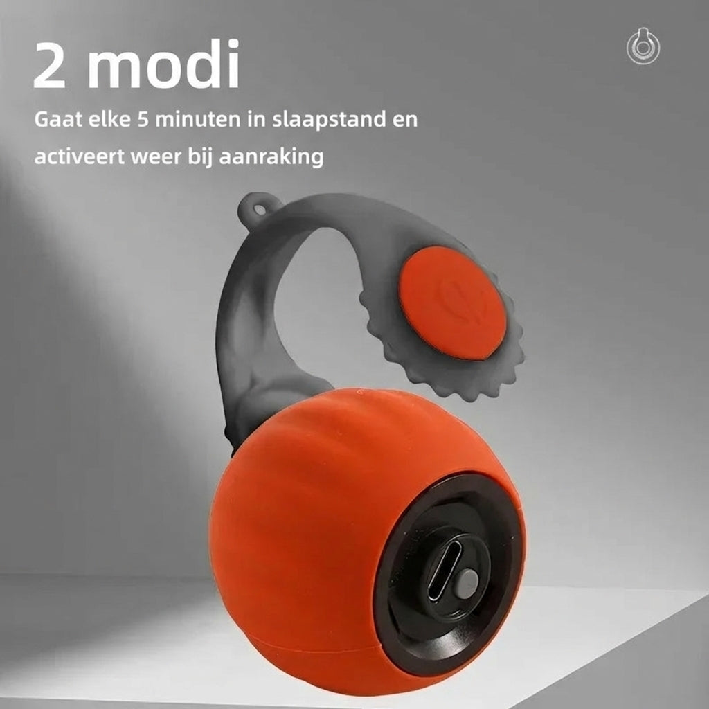 Smart Interactive Cat Ball - Automatic Rolling Toy with Feathers