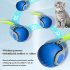 Smart Interactive Cat Ball - Automatic Rolling Toy with Feathers