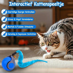 Smart Interactive Cat Ball - Automatic Rolling Toy with Feathers